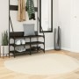 Alfombra de pelo corto suave lavable HUARTE crema Ø 160 cm de , Alfombras - Ref: Foro24-375049, Precio: 84,45 €, Descuento: %