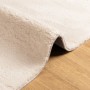Alfombra de pelo corto suave lavable HUARTE beige 80x150 cm de , Alfombras - Ref: Foro24-375014, Precio: 41,42 €, Descuento: %