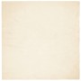 Alfombra de pelo corto suave lavable HUARTE crema 120x120 cm de , Alfombras - Ref: Foro24-375037, Precio: 53,72 €, Descuento: %