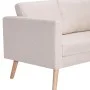Sofá de 2 plazas de tela color crema de vidaXL, Sofás - Ref: Foro24-281351, Precio: 243,09 €, Descuento: %