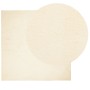 Alfombra de pelo corto suave lavable HUARTE crema 160x160 cm de , Alfombras - Ref: Foro24-375040, Precio: 67,20 €, Descuento: %