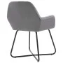 Esszimmerstühle aus grauem Samt, 2 Einheiten von vidaXL, Essstühle - Ref: Foro24-249804, Preis: 189,72 €, Rabatt: %