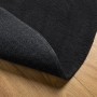 Alfombra de pelo corto suave lavable HUARTE negro Ø 200 cm de , Alfombras - Ref: Foro24-375126, Precio: 111,77 €, Descuento: %
