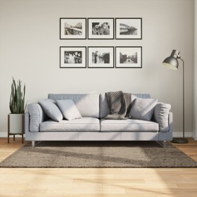 Alfombra pelo largo aspecto brillante ISTAN gris 120x170 cm de , Alfombras - Ref: Foro24-375676, Precio: 41,72 €, Descuento: %