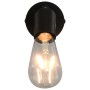 Lámpara focos 2 uds con bombillas de filamento 2W negro E27 de vidaXL, Focos y reflectores - Ref: Foro24-281411, Precio: 21,3...