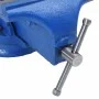 Tornillo de banco hierro fundido azul 150 mm de , Abrazaderas y tornillos - Ref: Foro24-154640, Precio: 59,71 €, Descuento: %