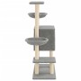 Rascador para gatos con postes de sisal gris claro 117 cm de , Mobiliario para gatos - Ref: Foro24-172119, Precio: 50,78 €, D...