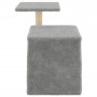 Rascador para gatos con postes de sisal gris claro 50,5 cm de , Mobiliario para gatos - Ref: Foro24-172125, Precio: 24,13 €, ...