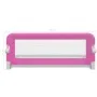 Barandilla de seguridad cama de niño 2 uds rosa 102x42 cm de vidaXL, Barandillas de seguridad - Ref: Foro24-276085, Precio: 4...