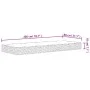 Bonnell medium firm spring mattress 80x200 cm by , Mattresses - Ref: Foro24-372983, Price: 127,05 €, Discount: %