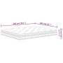 Colchón de muelles ensacados firmeza media 160x200 cm de , Colchones - Ref: Foro24-372922, Precio: 285,89 €, Descuento: %