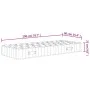 Colchón de muelles ensacados firmeza media 90x200 cm de , Colchones - Ref: Foro24-372827, Precio: 172,74 €, Descuento: %