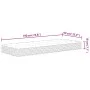 Bonnell medium firm spring mattress 90x190 cm by , Mattresses - Ref: Foro24-372969, Price: 144,28 €, Discount: %