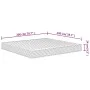 Soft medium hardness foam mattress 200x200 cm by , Mattresses - Ref: Foro24-373016, Price: 303,75 €, Discount: %