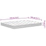Colchón de espuma dureza media suave 140x190 cm de , Colchones - Ref: Foro24-373035, Precio: 193,76 €, Descuento: %