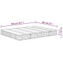 Colchón de muelles Bonnell firmeza media 160x200 cm de , Colchones - Ref: Foro24-3206380, Precio: 212,97 €, Descuento: %