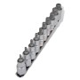 Broca 12 Puntos Set de Llave de 10 Piezas - Atornillador En Franja de , Llaves para tuercas - Ref: Foro24-140814, Precio: 25,...