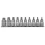 Broca 12 Puntos Set de Llave de 10 Piezas - Atornillador En Franja de , Llaves para tuercas - Ref: Foro24-140814, Precio: 25,...