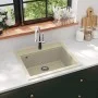 Granite kitchen sink with a beige bowl by vidaXL, Sinks - Ref: Foro24-144862, Price: 181,22 €, Discount: %