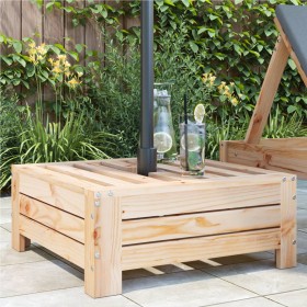 Cubierta para base de sombrilla madera maciza de pino de , Bases para sombrillas - Ref: Foro24-825331, Precio: 45,65 €, Descu...