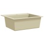 Fregadero de cocina de granito con un seno beige de vidaXL, Fregaderos - Ref: Foro24-144862, Precio: 170,78 €, Descuento: %
