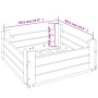 Cubierta para base de sombrilla madera maciza de pino negro de , Bases para sombrillas - Ref: Foro24-825335, Precio: 62,41 €,...