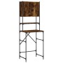 Armario de lavadora color roble ahumado 68x48,5x194 cm de , Accesorios para lavadoras y secadoras - Ref: Foro24-838975, Preci...