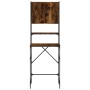 Armario de lavadora color roble ahumado 68x48,5x194 cm de , Accesorios para lavadoras y secadoras - Ref: Foro24-838975, Preci...
