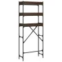Estantería lavadora madera ingeniería roble marrón 67x25x163 cm de , Accesorios para lavadoras y secadoras - Ref: Foro24-8389...