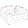 Cubierta para base de sombrilla madera maciza de pino blanco de , Bases para sombrillas - Ref: Foro24-825332, Precio: 61,86 €...