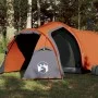 Tienda de campaña túnel 3 personas impermeable gris y naranja de , Tiendas de campaña - Ref: Foro24-94392, Precio: 95,25 €, D...