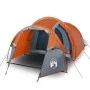 Tienda de campaña túnel 3 personas impermeable gris y naranja de , Tiendas de campaña - Ref: Foro24-94392, Precio: 95,25 €, D...