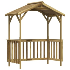 Cobertizo de barbacoa madera pino impregnada 163,5x93x210 cm de , Cobertizos - Ref: Foro24-315390, Precio: 241,37 €, Descuent...