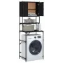 Armario de lavadora negro 68x48,5x194 cm de , Accesorios para lavadoras y secadoras - Ref: Foro24-838973, Precio: 98,02 €, De...