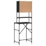 Armario de lavadora negro 68x48,5x194 cm de , Accesorios para lavadoras y secadoras - Ref: Foro24-838973, Precio: 98,02 €, De...