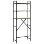 Estantería lavadora madera ingeniería roble Sonoma 67x25x163 cm de , Accesorios para lavadoras y secadoras - Ref: Foro24-8389...