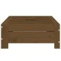 Cubierta para base de sombrilla madera maciza pino marrón miel de , Bases para sombrillas - Ref: Foro24-825334, Precio: 50,69...