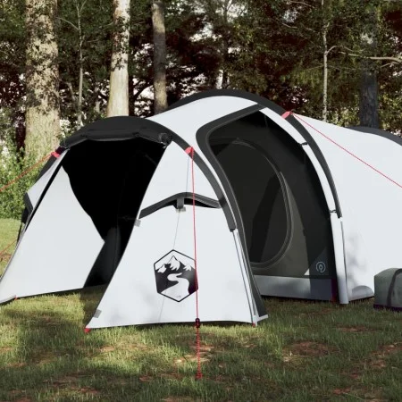Tienda campaña túnel 2 personas tela opaca impermeable blanco de , Tiendas de campaña - Ref: Foro24-94389, Precio: 131,35 €, ...