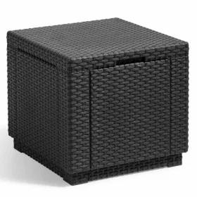 Keter Puf de almacenamiento cubo grafito 213816 de , Cajas de almacenaje para exteriores - Ref: Foro24-422801, Precio: 70,28 ...