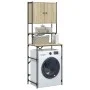 Armario de lavadora color roble Sonoma 68x48,5x194 cm de , Accesorios para lavadoras y secadoras - Ref: Foro24-838974, Precio...