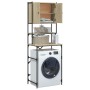 Armario de lavadora color roble Sonoma 68x48,5x194 cm de , Accesorios para lavadoras y secadoras - Ref: Foro24-838974, Precio...