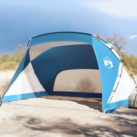 Tienda de playa 185T poliéster azul celeste 274x178x170/148 cm de , Tiendas de campaña - Ref: Foro24-94403, Precio: 56,65 €, ...