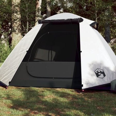 Tienda de campaña iglú 2 personas tela opaca impermeable blanco de , Tiendas de campaña - Ref: Foro24-94326, Precio: 76,19 €,...