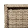 Armario de almacenaje de jardín ratán PE beige 55x59x80 cm de , Cajas de almacenaje para exteriores - Ref: Foro24-365554, Pre...