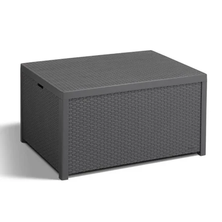 Keter Mesa con almacenaje Arica grafito de , Cajas de almacenaje para exteriores - Ref: Foro24-408954, Precio: 77,37 €, Descu...