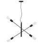 Lámparas de techo con bombillas de filamento 2 W negro E27 de vidaXL, Lámparas - Ref: Foro24-281439, Precio: 50,36 €, Descuen...