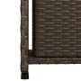 Armario de almacenaje de jardín ratán PE marrón 50x55x115 cm de , Cajas de almacenaje para exteriores - Ref: Foro24-365548, P...