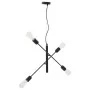 Lámparas de techo con bombillas de filamento 2 W negro E27 de vidaXL, Lámparas - Ref: Foro24-281439, Precio: 50,36 €, Descuen...