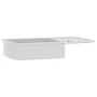 Granite kitchen sink with a white bowl by vidaXL, Sinks - Ref: Foro24-144853, Price: 199,23 €, Discount: %