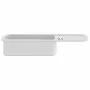 Granite kitchen sink with a white bowl by vidaXL, Sinks - Ref: Foro24-144853, Price: 199,23 €, Discount: %